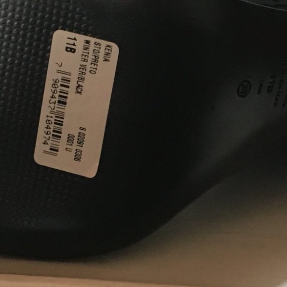 Schutz Kenia Black Patent Leather Booties - Picture 5 of 13